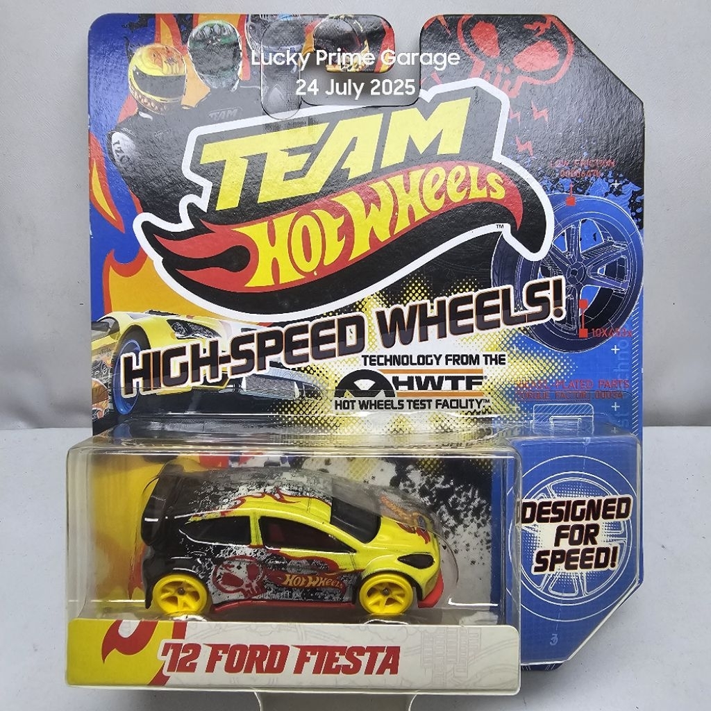 Hot wheels 12 ford fiesta edisi high speed wheels hsw thn 2011