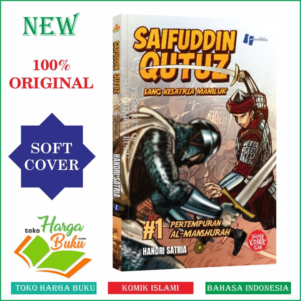 Foto Komik Saifuddin Qutuz Sang Kesatria Mamluk FULL COLOR Buku Anak Islam Original Salsabila Al-Kautsar