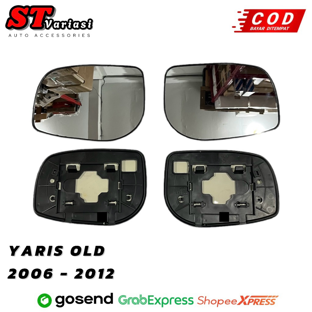 Kaca Spion Refil - Spion Mobil Yaris Old 2006 2007 2008 2009 2010 2011 2012