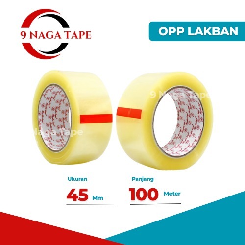 

LAKBAN BENING BODHI TAPE uk 45 mm x 100 METER# ROLL#