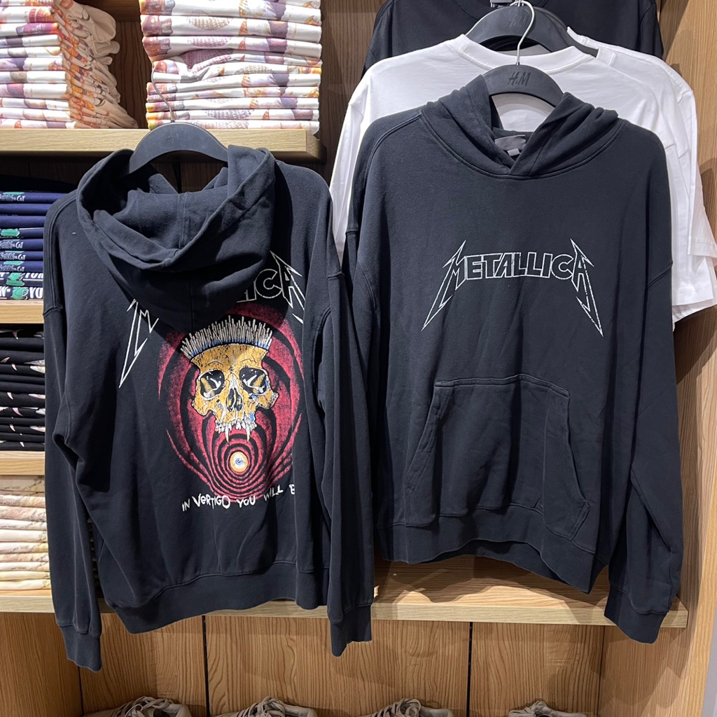 Hoodie H&M Man METALLICA