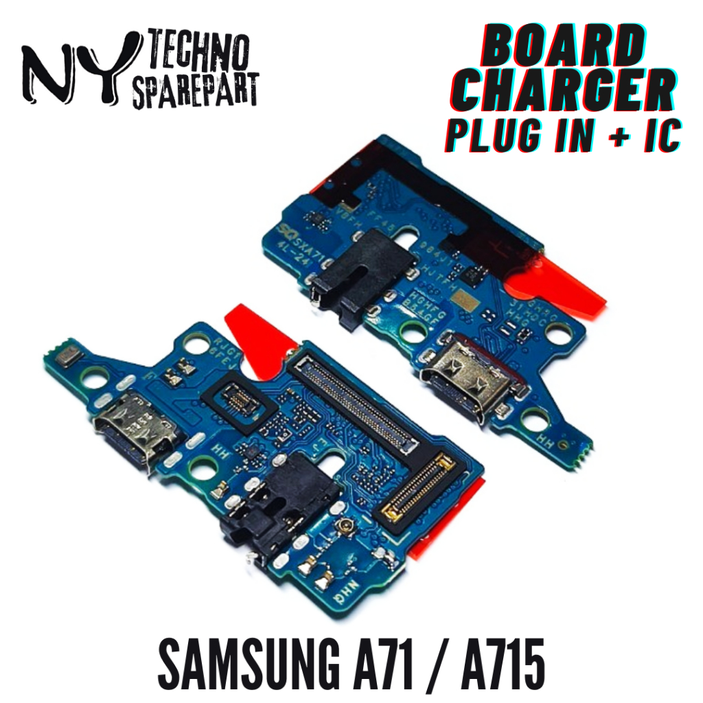 NY BOARD CHARGER + IC SAMSUNG A71 / A715 PLUG IN FLEXI CHARGER