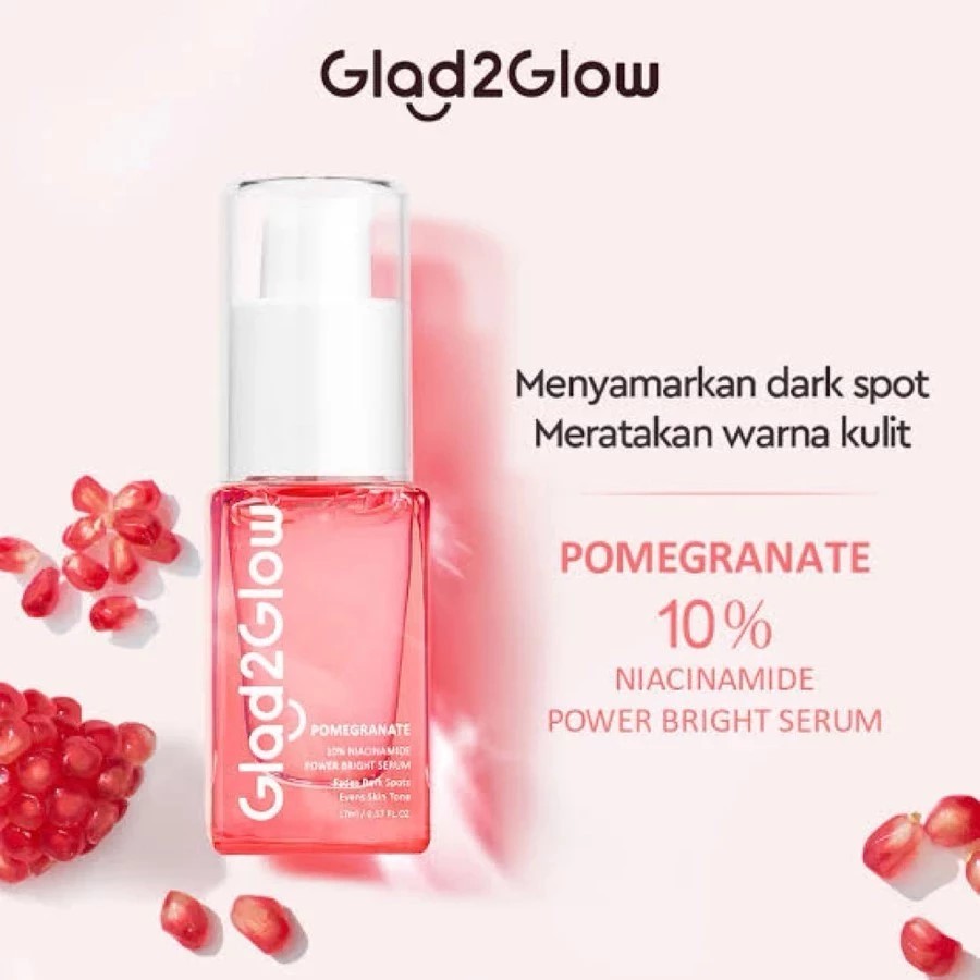 Glad2Glow SERUM Pomegranate Niacinamide Serum 17mL