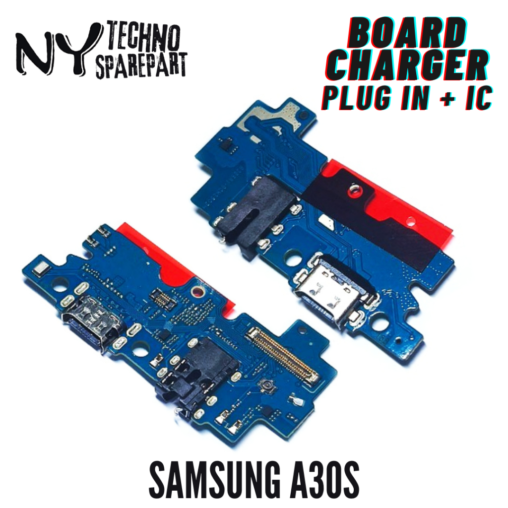 NY BOARD CHARGER + IC SAMSUNG A30S PLUG IN FLEXI CHARGER