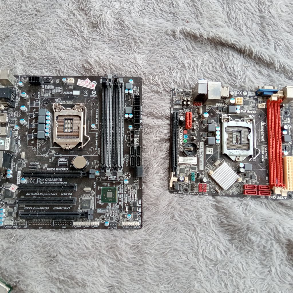 Motherboard Rusak LGA 1150 1155 - GA H97M D3H - H61MGV3