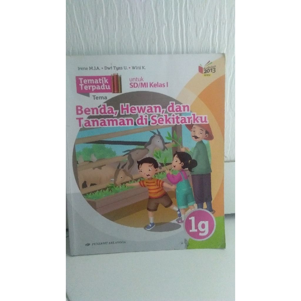 Buku Tematik Kelas 1.G