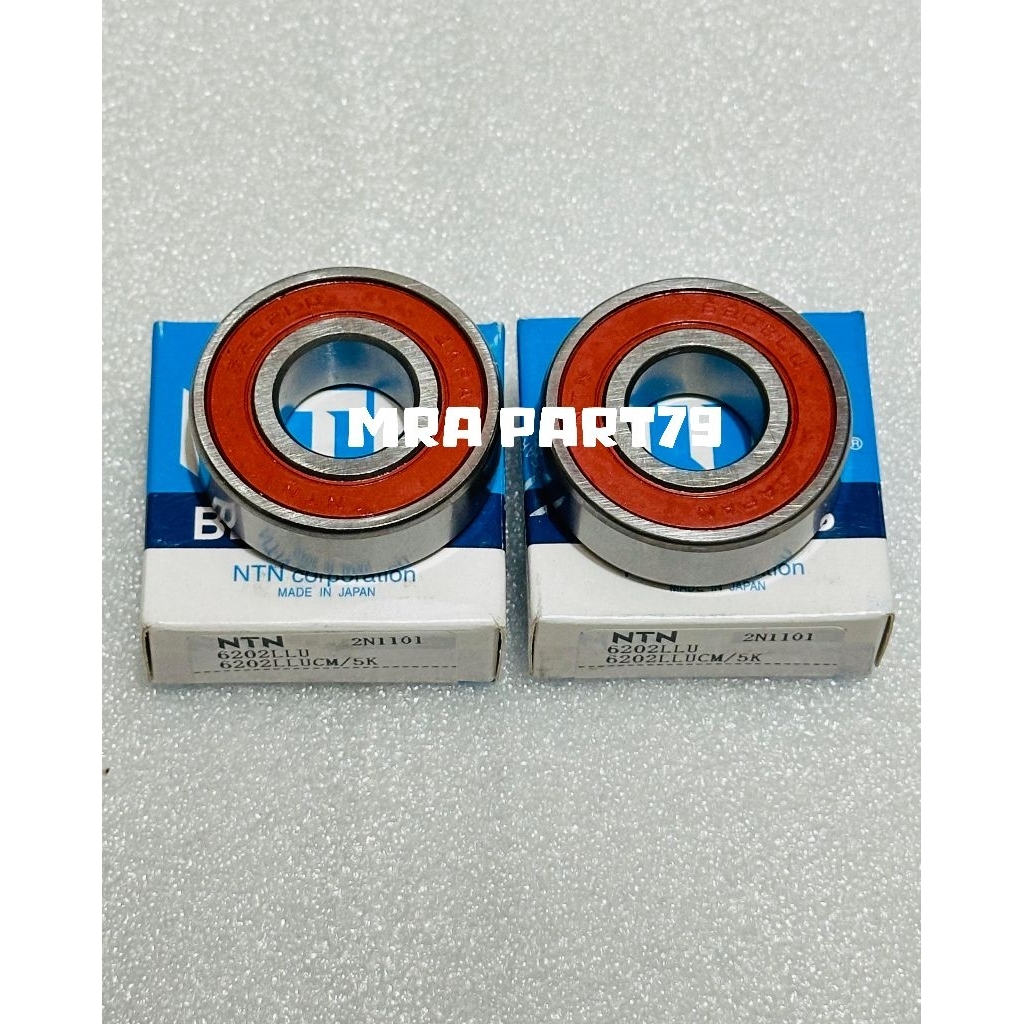 Bearing laher Roda depan kanan kiri NTN LLU JAPAN QUALITY Bearing Roda depan Motor listrik Polytron 
