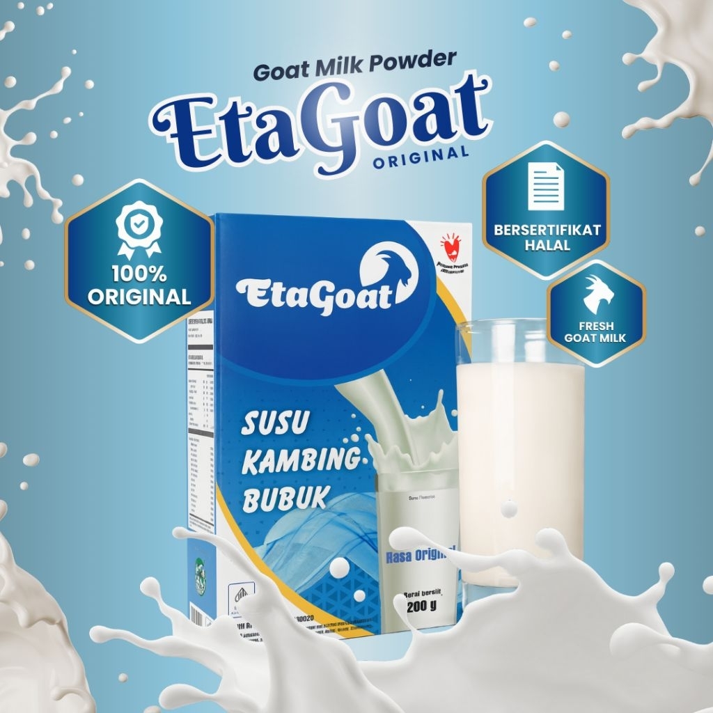 

Susu Etawa Original Tinggi Kalsium Tulang Kuat | 200grm