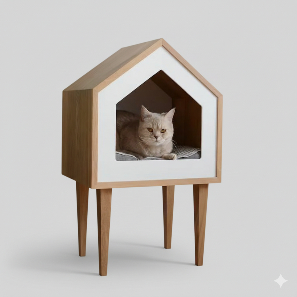 Cat House - Rumah Tidur Kucing Playground Aesthetic