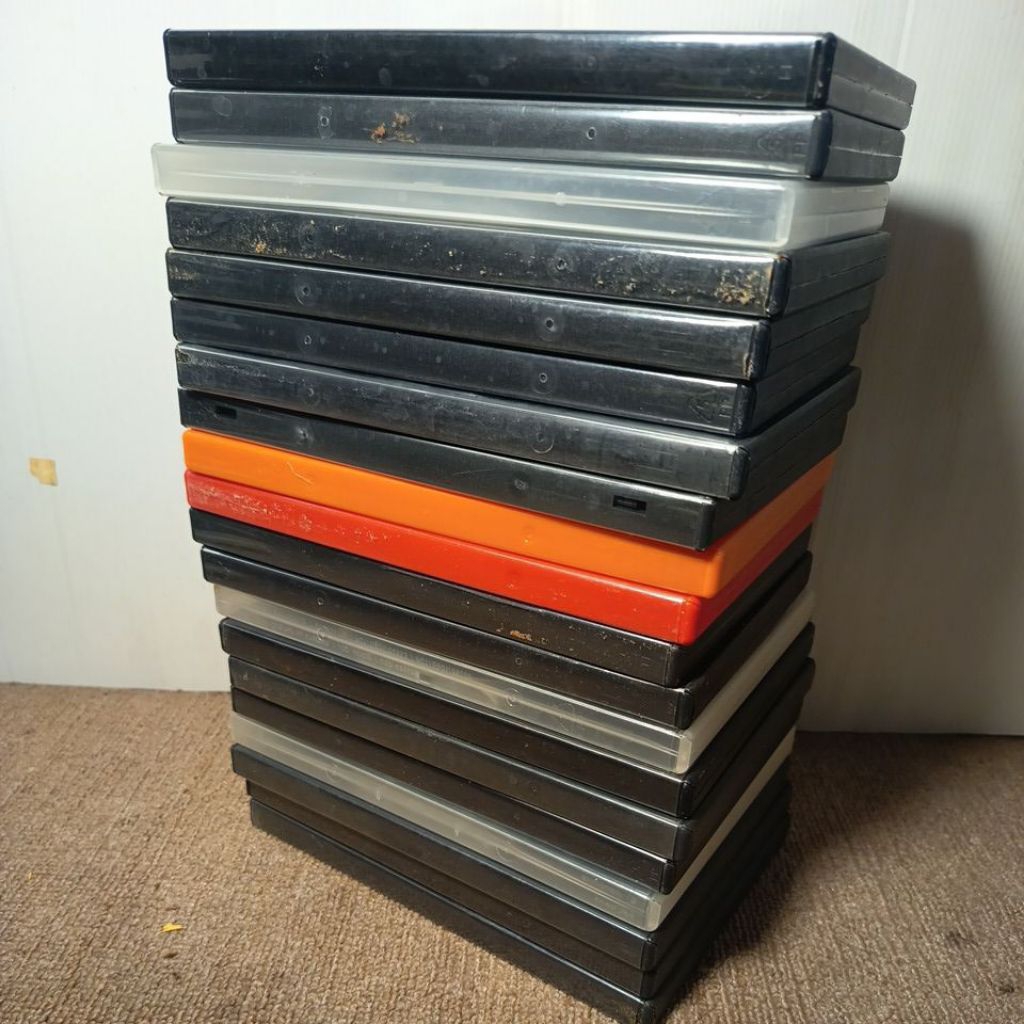 wadah kotak cassing dvd vcd cd (preloved)