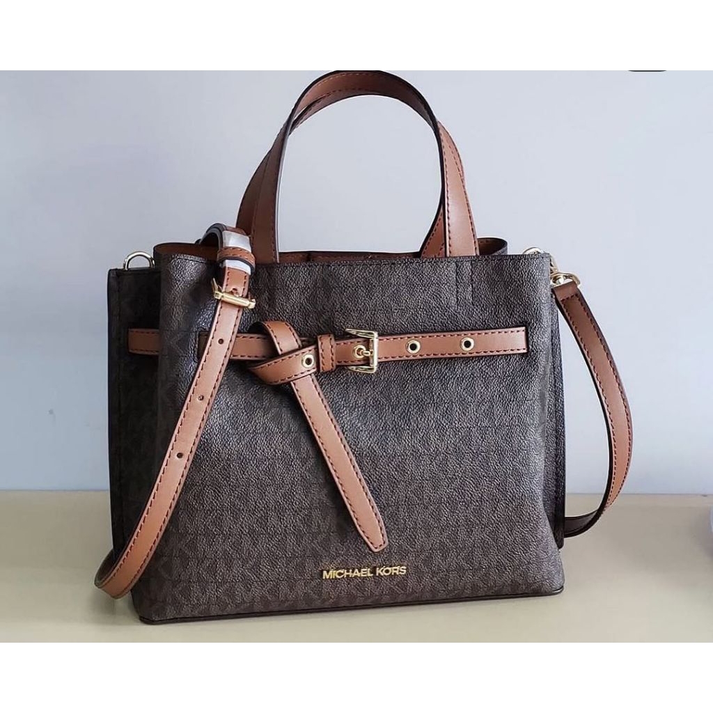 MK Emilia Small Logo Satchel Bag