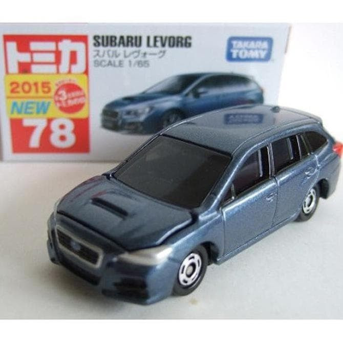 Tomica 78 Subaru Levorg Takara Tomy Diecast mobil