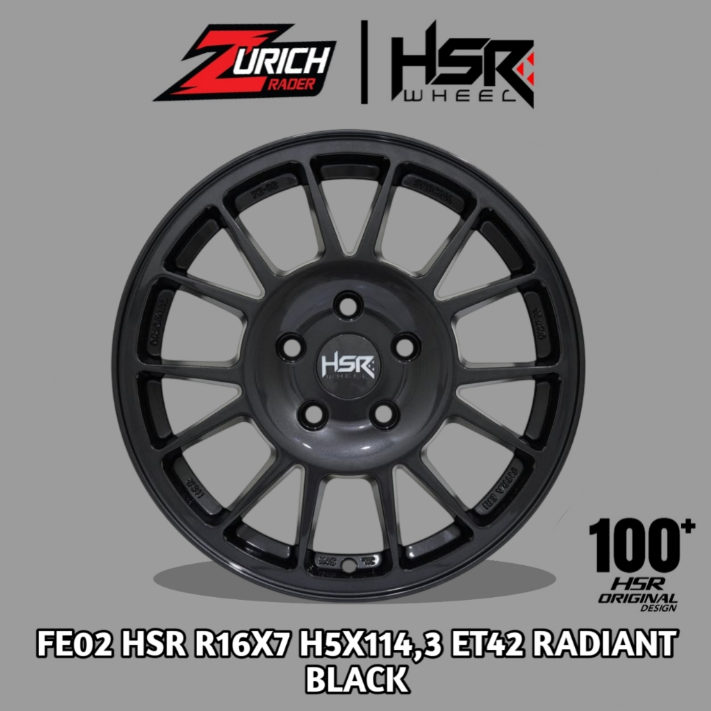 Pelek Hsr Racing R16 Fe02 Velg Mobil Granmax Innova Ertiga Biante L300 Terios Xpander Rush