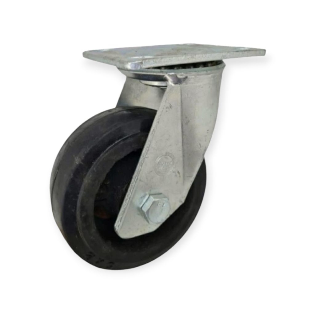 Roda Troli Karet Heavy Duty 5 Inch Hidup