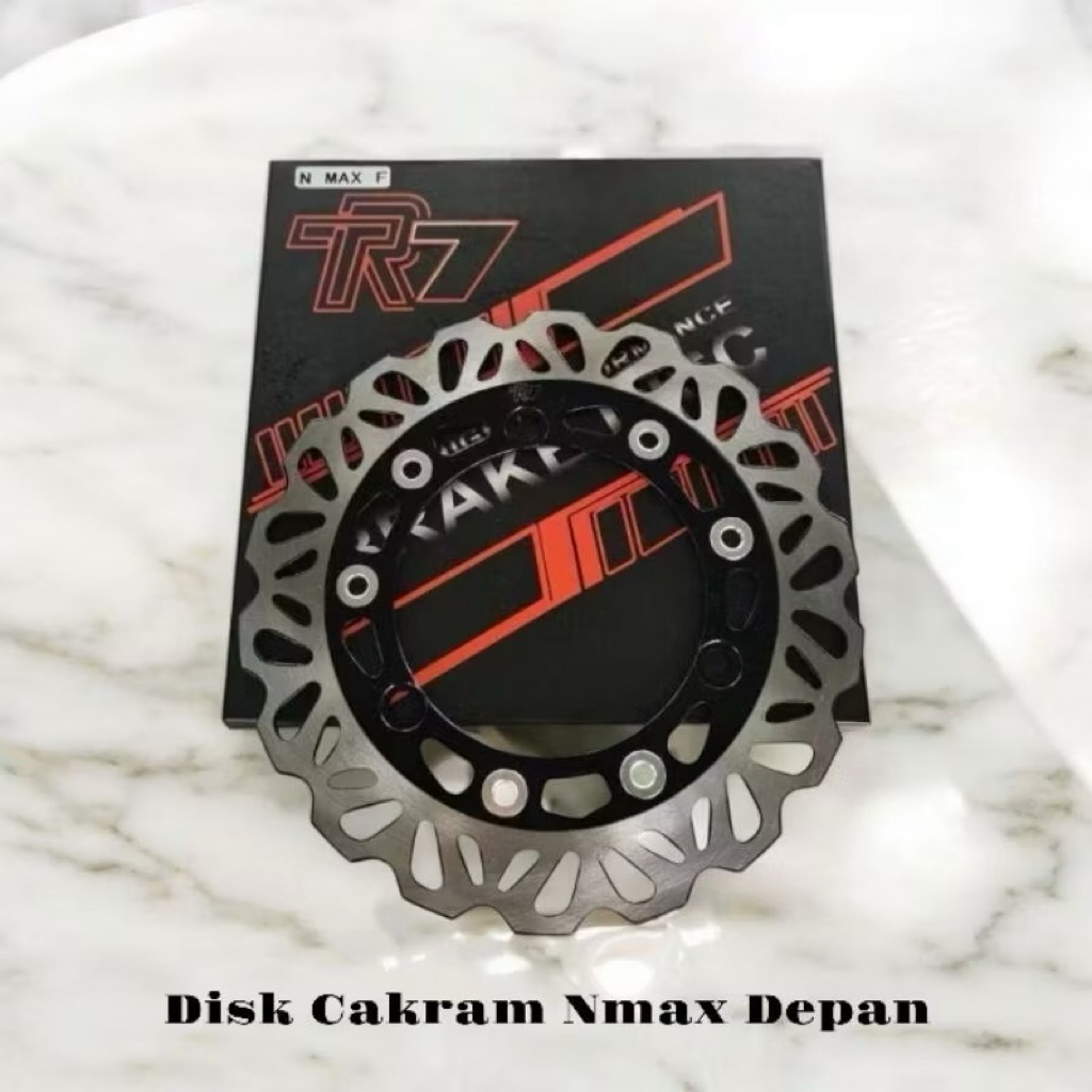 TR7 Disk Piringan Cakram Depan Belakang Ring Monel untuk Nmax Old & New Standar Disk Cakram Nmax Dep