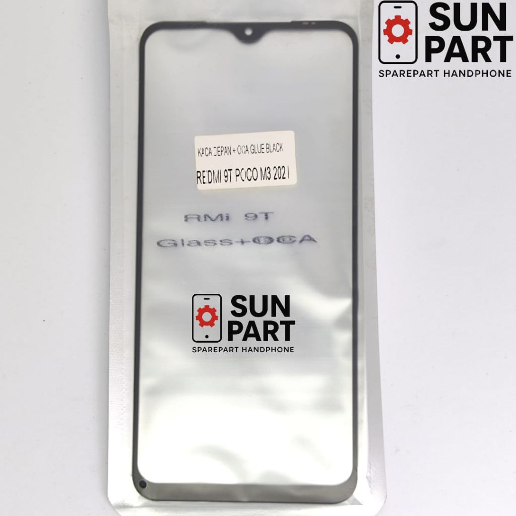 Kaca Lcd XIAOMI REDMI 9T / POCO M3 ORIGINAL - Kaca Layar Depan Kaca Touchscreen Glass Lcd Ts Tc