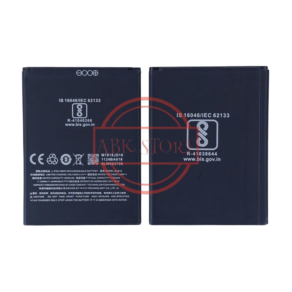 BATERAI BA818 FOR MEIZU C9 / MEIZU C9 PRO BATTERY ORIGINAL QUALITY