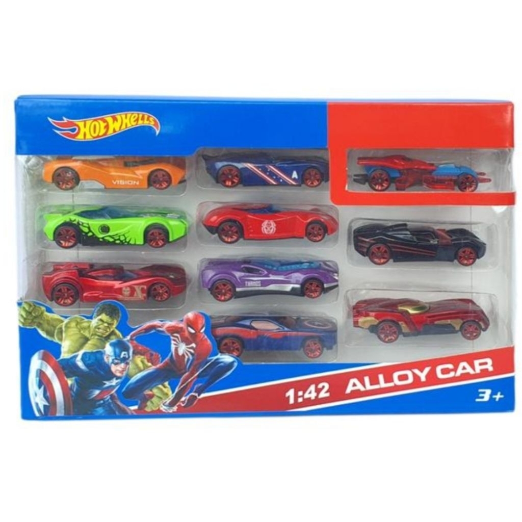 Hot Wheels - Mainan Mobil Hot Wheels Superhero Avenger