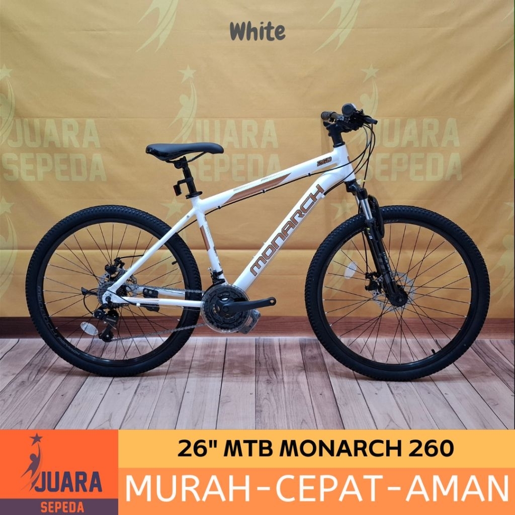 SEPEDA GUNUNG MONARCH 260 MTB 26 INCH BY POLYGON
