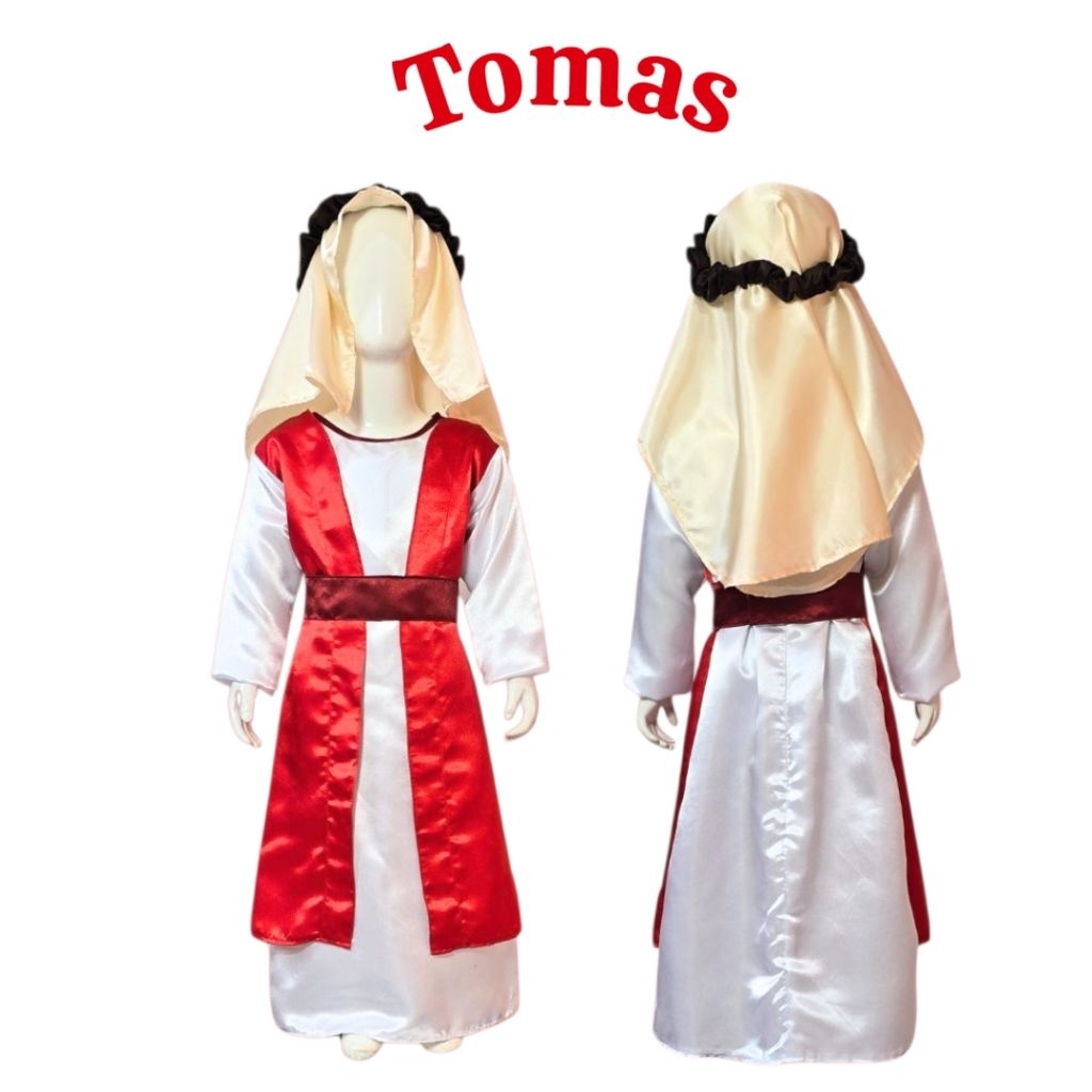 Tomas Baju Kostum Keagamaan 12 Murid Yesus Size Anak Dan Dewasa