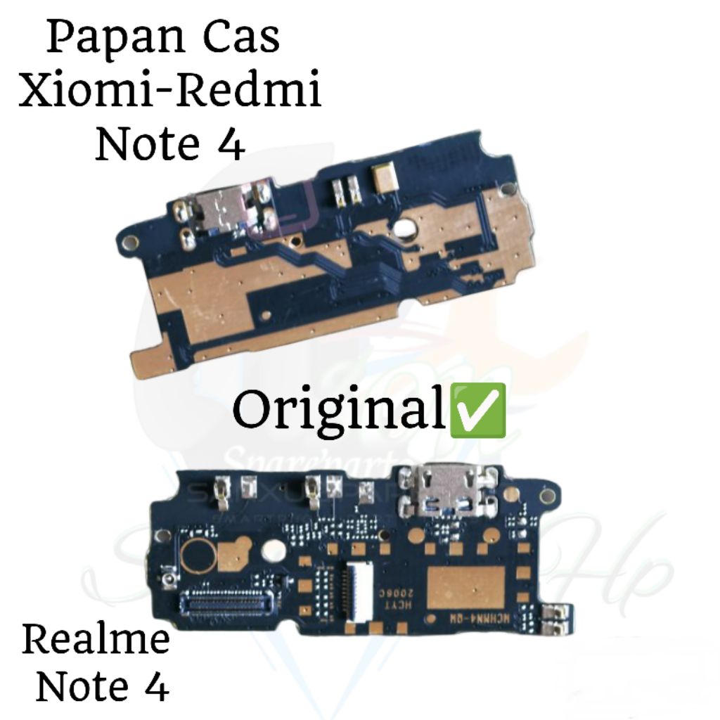 PCB Konektor Papan Cas Xiaomi Redmi Note 4 / Note 4X Original