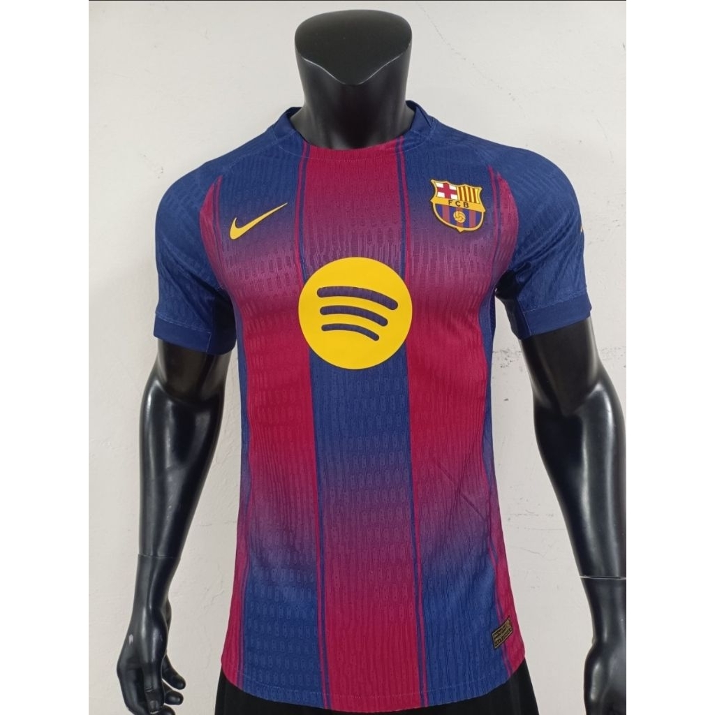 Jersey Kaos Baju Sepak Bola Barca Barka Barce Home Away 3rd Third Climachill Player Issue Version Pi