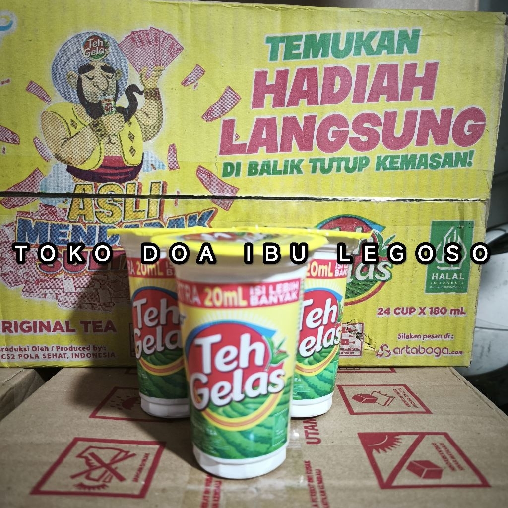 TEH GELAS / TEH GELAS O.T / TEH KEMASA GELAS