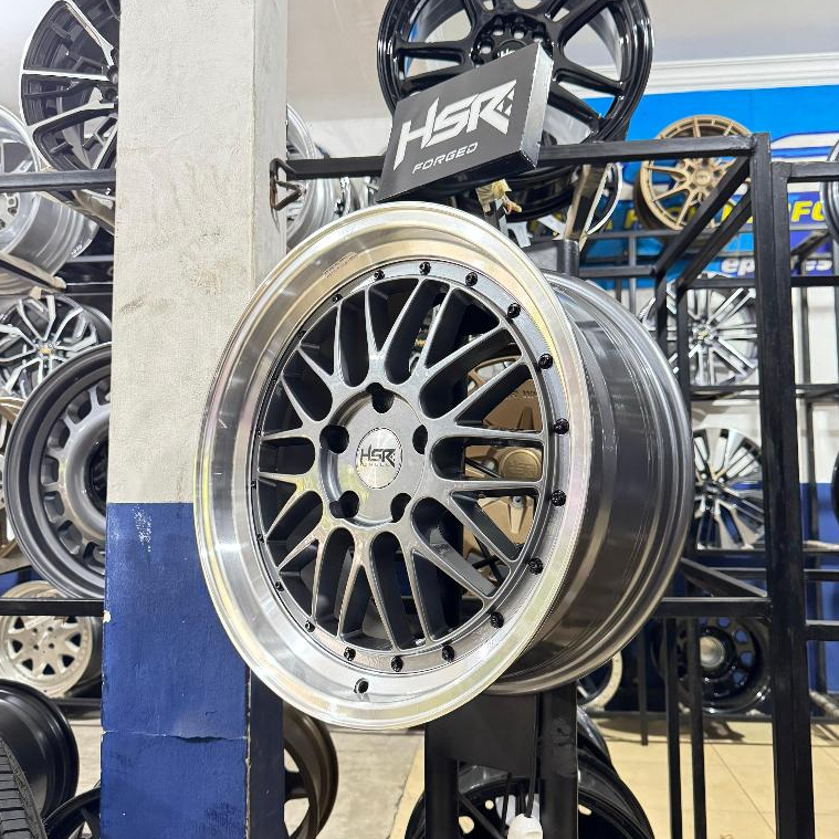 Velg BBS LM Ring 18 Original HSR LEMANS R18x8 H5X120 ET35 Cocok Buat BMW