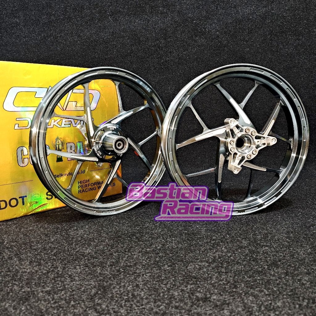 VELG PCX 160 DELKEVIC Y SPEED  RING 14 LEBAR 185x14 dan 250x14 PCX 160 ABS CBS VELEG DELKEVIC YSPEED