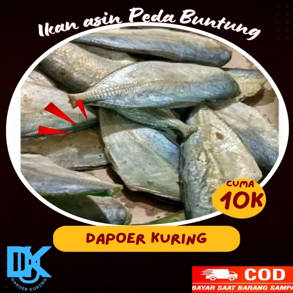 

DAPOER KURING Jual Ikan Peda Buntung Jombo Dengan Rasa Yang Enak Dan Gurih Dengan Harga Yang Murah Buruan Beli Sebelum Kehabisan