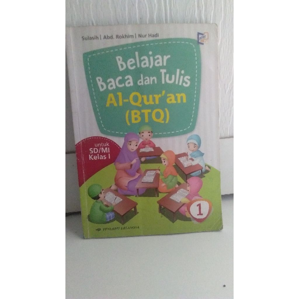 Buku PAI BTQ kelas 1