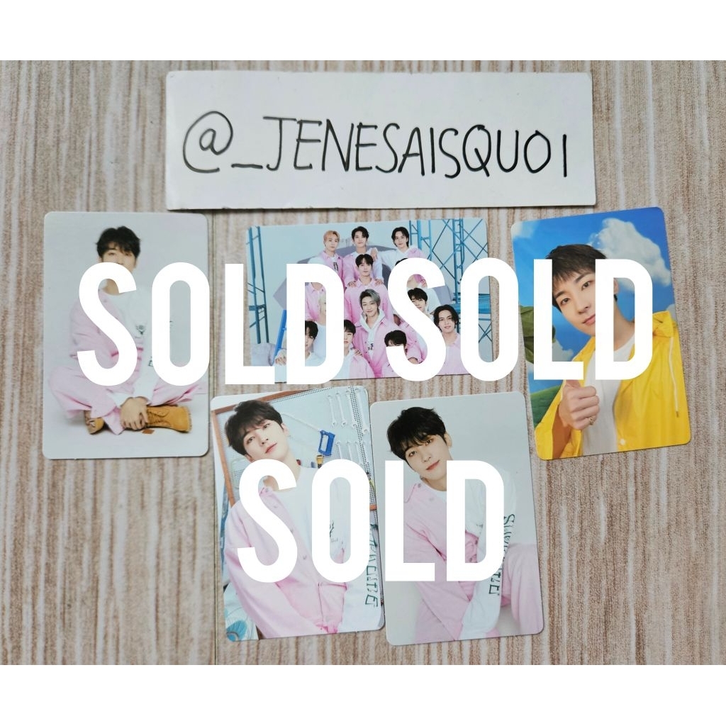 [TAKE ALL] SEVENTEEN Caratland 2023 Trading Card TC Wonwoo OT13