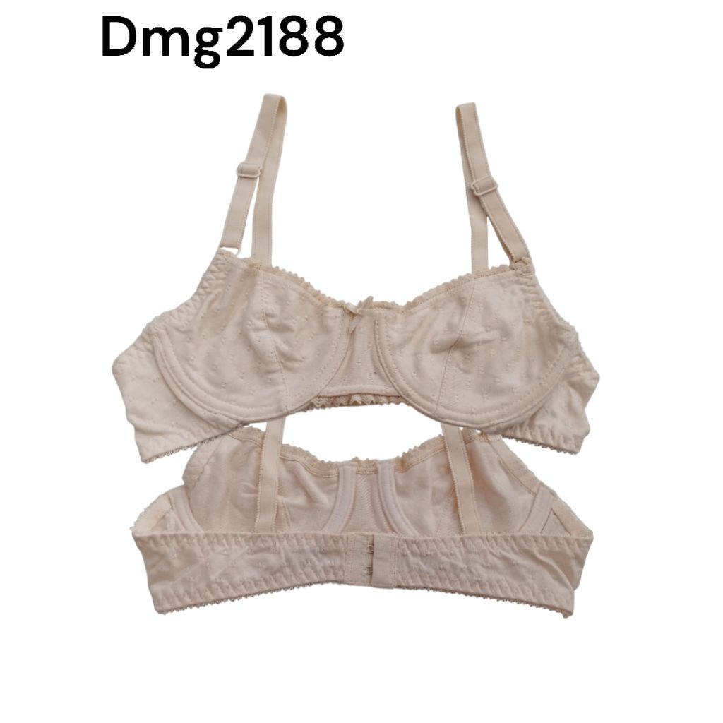 #F Dmg2188 bra branded bra tanpa busa berkawat bra Rijeck noda size 32