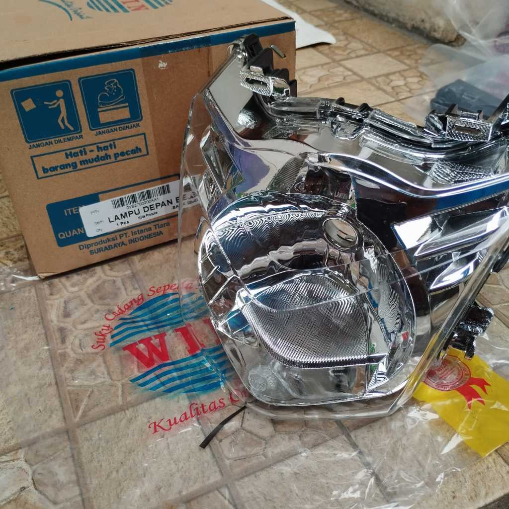 REFLEKTOR LAMPU DEPAN BEAT KARBU LAMPU DEPAN BEAT KARBU