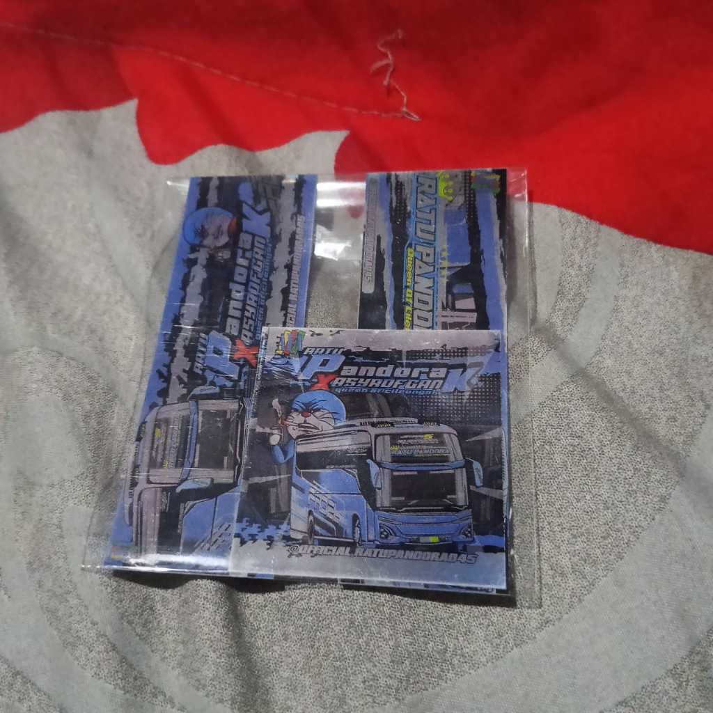 stiker bus AFA "ratu pandora"