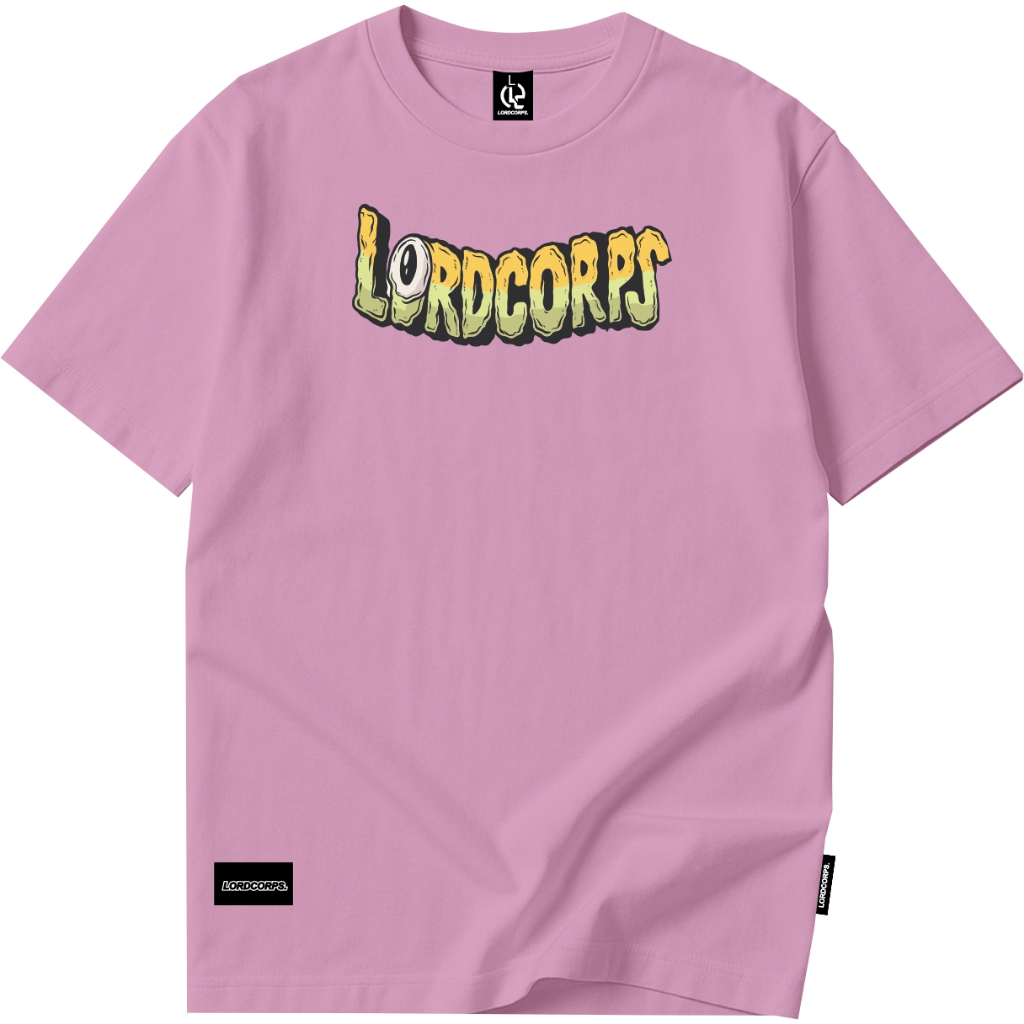 Pakaian pria atasan kaos distro art elio tshirt dusty pink