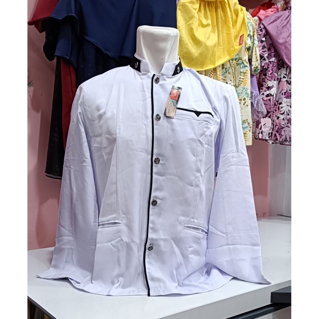 Koko Putih Remaja dan Dewasa Denpasar, Busana Muslim Putih, Jasko Putih, Koko Safari