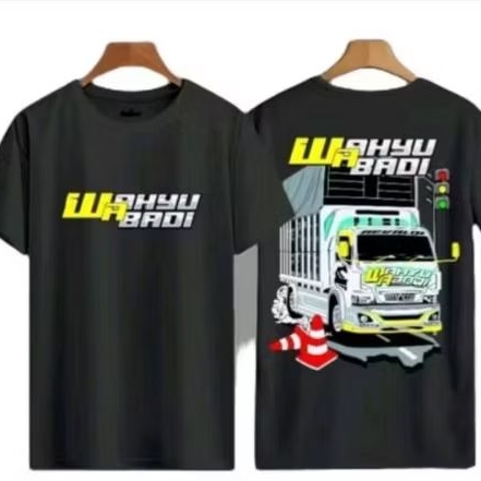 kaos truck wahyu abadi - lengan pendek - sablon dtf