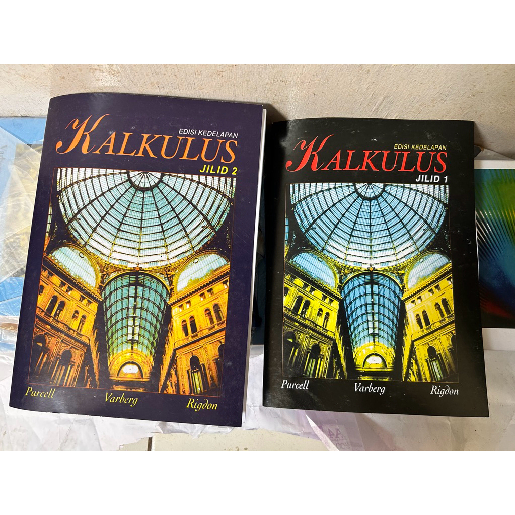 (Original) Buku Kalkulus jilid 8 edisi 1 & Jilid 8 edisi 2 (Edisi Kedelapan)
