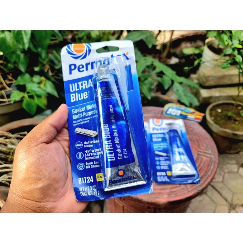 Lem permatex ultra blue lem permatex biru 85 gr