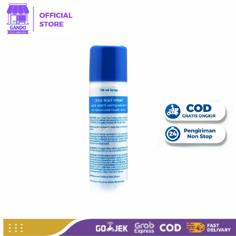 Ethyl Chloride Spray 100 Ml pereda nyeri otot kram coolmax colmax 100ml