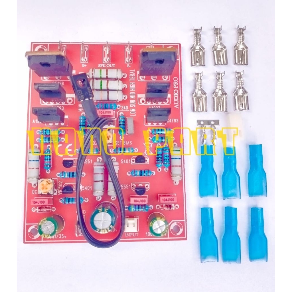 kit driver TBM mini teff bias servo lengkap socket & skun