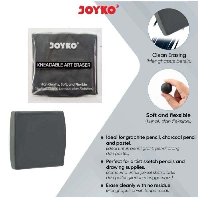 

(skn) JOYKO Kneadable Art Eraser Penghapus Joyko KER-138 penghapus elastis fleksibel