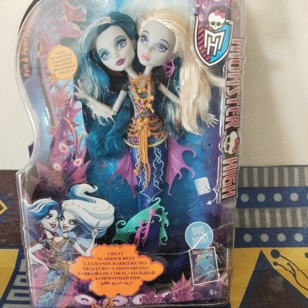 monster high kepala dua