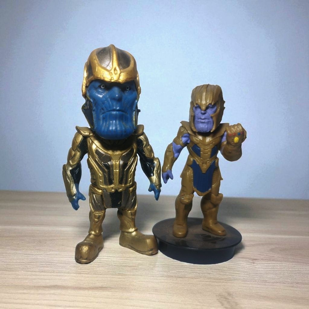 Jual Murah Set Mainan Chibi Thanos Marvel  Original - Mainan Second Murah Action Figure Thanos Chibi
