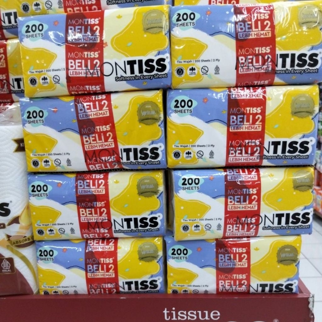tisue montiss softpack 200 + 200