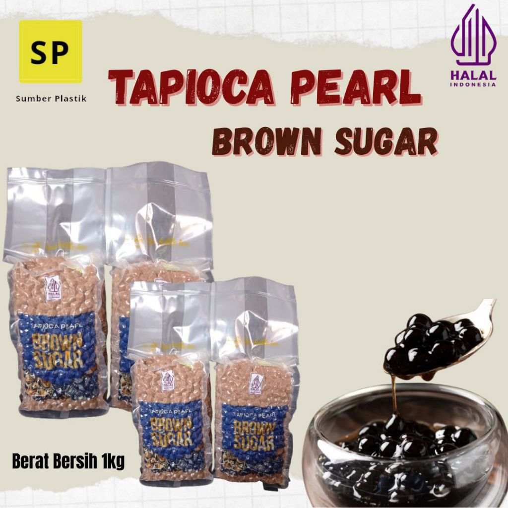 Tapioca Pearl Brown Sugar / Boba Instant