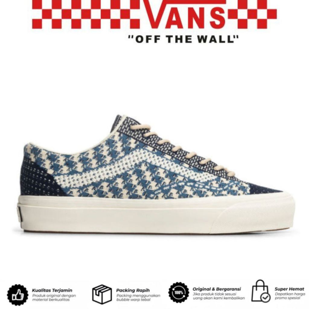 Sepatu Vans Old Skool 36 LX EK STV Navy Turtledove