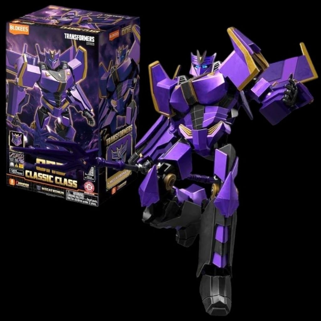 KOLEKSI Blokees Megatronus Prime Champion Class - CC20 Action Figure Transformers One