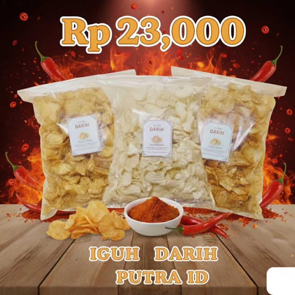 

Keripik Singkong Pedas 500gram murah